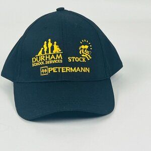 Durham School Services Black Adjustable Cap Petermann National Express Hat